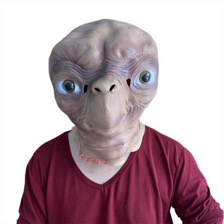 Halloween Maske Full Ansikt Realistisk Latex Mascara Skremmende Devil Forbedrer Forkledning Festival Cosplay Skrekk Alien kostyme