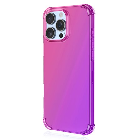 iPhone 16 Pro - Slitstarkt Skyddande Gradient Silikonskal