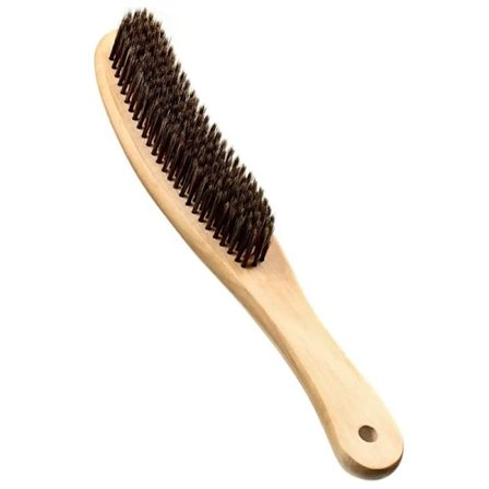 To deler Hat Brush og rengjøringssvamp sett Hestehår Tre Hat Brush Hat Clean Sponge Polish Felt børster Hat Rengjøringssett for