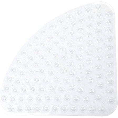 Dusjhjørne Matte i Gummi, Sklisikker Kvadrant Bade Matte, Anti-bakteriell Suge Matte For Dusj Eller Badekar, Sklisikker Badekar Matte, 54x54cm