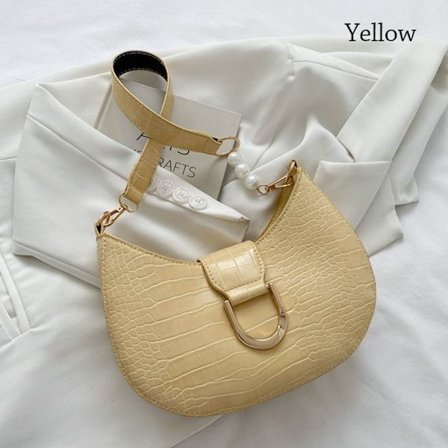 Skulderveske Håndveske GUL