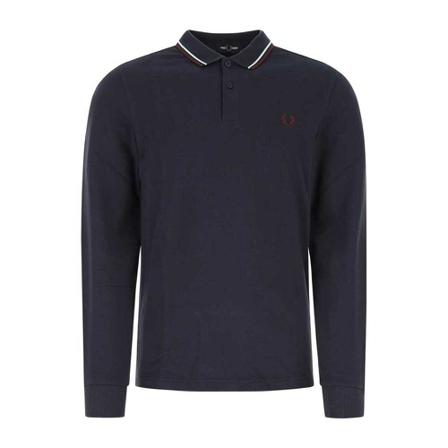 Fred Perry, Polo Shirts Niebieski, Mężczyzna, Rozmiar: L