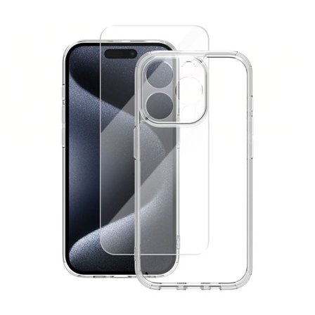 Vmax takakuori ja näytönsuoja iPhone 16 Pro Max -puhelimelle