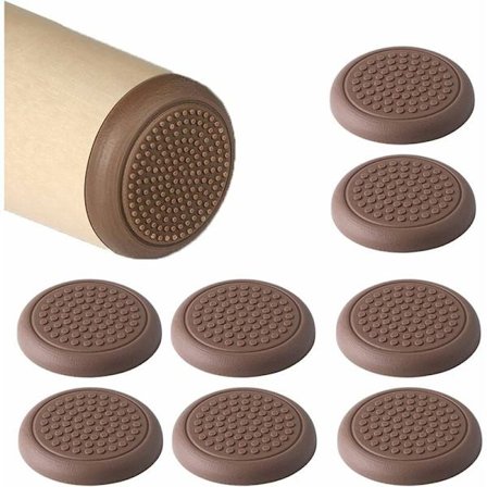 Självhäftande möbelglid, silikon för stolar och fåtöljer