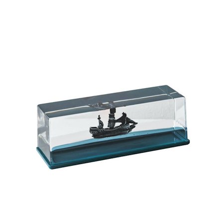 Kryssningsfartyg flytande drivflaska skrivbordsdekorationer pojkar födelsedagspresent dekorationer