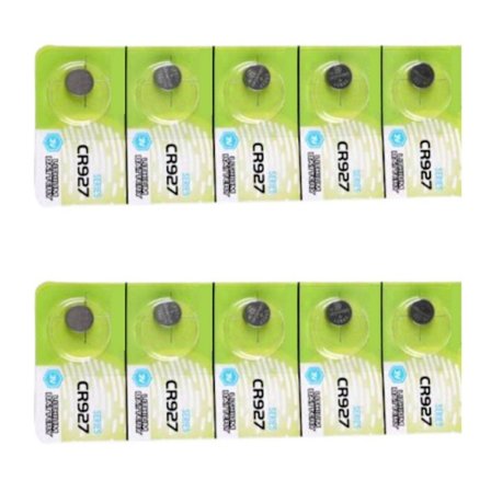 5 stk./10 stk. CR927 knappcellebatterier egnet for klokker og kalkulatorer