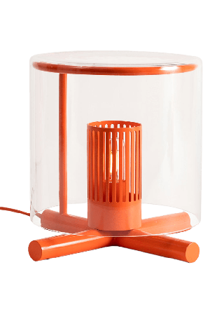 Design House Stockholm Fireplace Lamp Belysning Röd 29,5x29,5x27