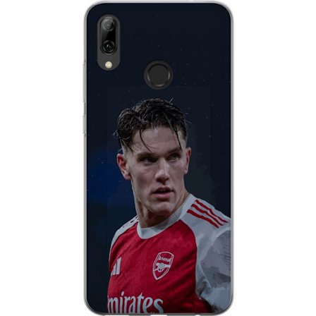 Kompatibelt Mobildeksel til Huawei P smart 2019 Pastellregnbue med hvite stjerner og myk fargeovergang i drømmende himmeldesign