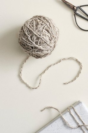 Jotex - Wollen Koord - Lengte 50 Meter Beige/grijs Beige/grijs - WOOLY - Koop Cadeaupapier & cadeaulint bij Jotex