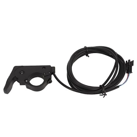 12V?72V Tommelgas Venstre Højre Kompatibel 22mm Håndtagsdiameter 3-polet Stik Gasgreb Samling til Elcykel