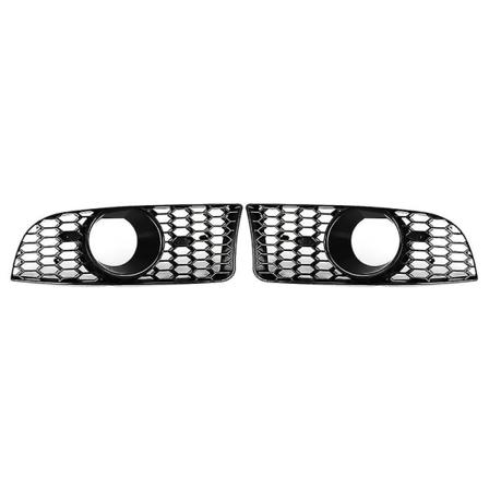 2x Bilens Frontgitter Nedre Støtfanger Tåkelysdeksel For- E90 E91 E92 E93 2004-2012 Stil A