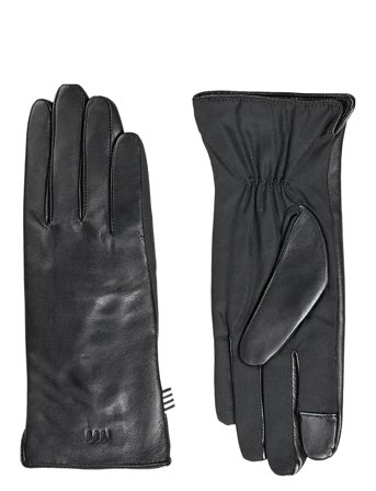 Mads Nørgaard Tian Ace Leather Mix Glove - Black - XL/XXL
