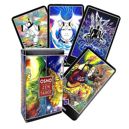 Nya Osho Zen Tarot-kort Pdf-guidebok engelsk version Oracle Deck Board Game For Party78st Tt98
