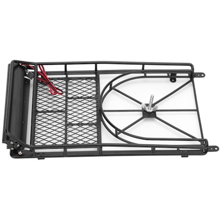 RC Crawler Bil Metal Tagbagagebærer med 10LED Lysstribe til HSP/Traxxas