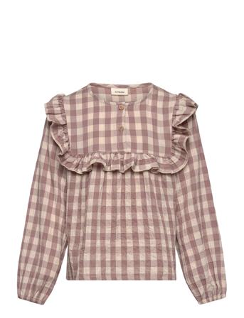 Nmfbeate Ls Loose Shirt Lil Brown Lil'Atelier
