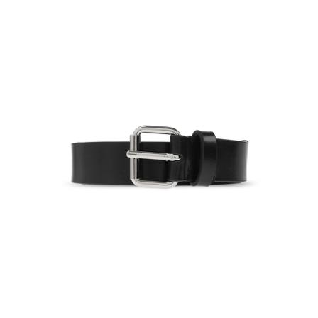 Vetements, Belt with logo Zwart, Heren, Maat:ONE Size,leer