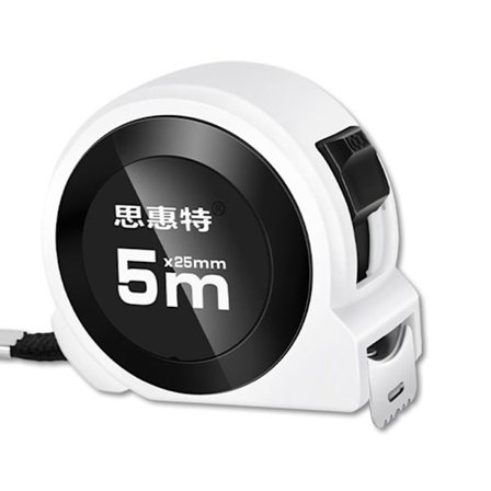 Stålmålebånd Fallsikkert målebånd 5M X 25MM