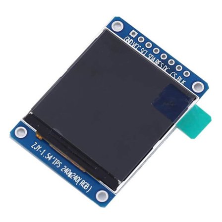 1,54 tommer 240x240 opløsning Ips Hd Lcd-skærm 1,54 tommer Spi St7789 Lcd-skærm