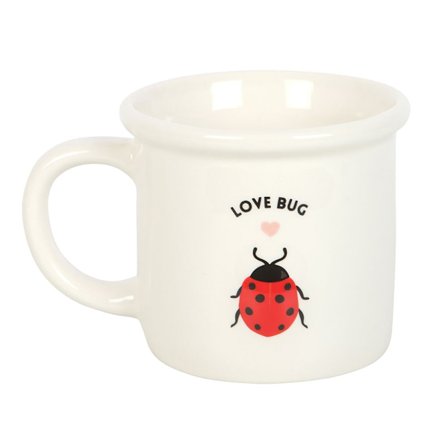 Something Different Love Bug Nyckelpiga 3D Mugg One Size Vit