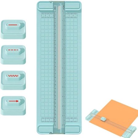 Paperileikkuri - Lahjapaperileikkuri - 4-in-1 Kaksisuuntainen paperileikkuri