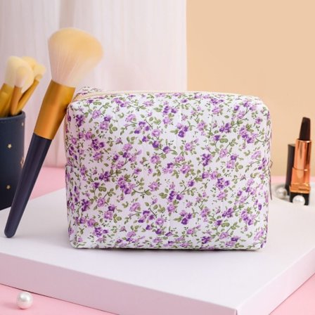 Puffy vattert sminkeveske Stor reisekosmetikkveske 04 04