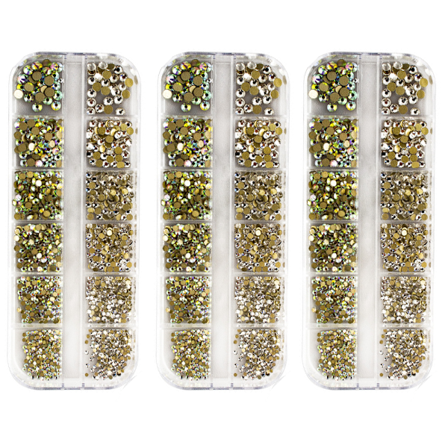Crystal Flatback strass nail art