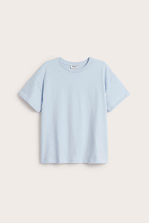 Kappahl | T-shirt med tryck på ryggen | Blå