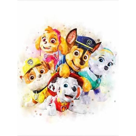 Set 5D diamond painting lapsille - sarjakuvabassokaiuttimet, timantti