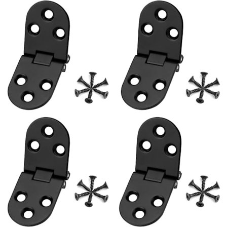 Vikgångjärn Rund Kant, Heminredningsbeslag, Rostskyddande Hållbart