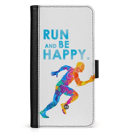 Bjornberry iPhone 15 Plus Fodral - Run and be happy