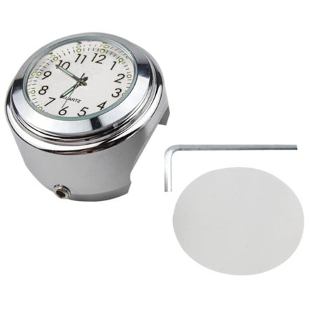 Motorcykel Quartz Ur Vandtæt Styrbeslag Ur Tidsplan Med Skruenøgle[D]