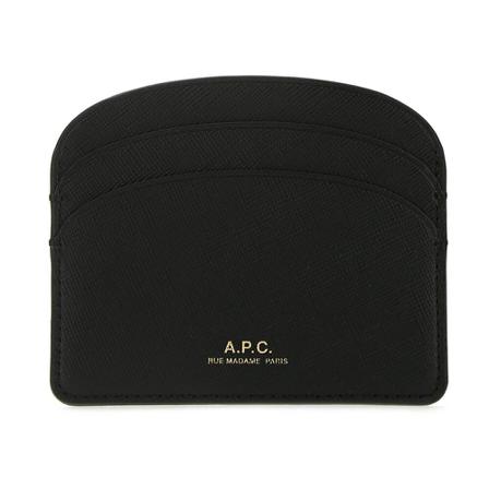 A.p.c., Card Holer Czarny, Kobieta, Rozmiar: ONE Size