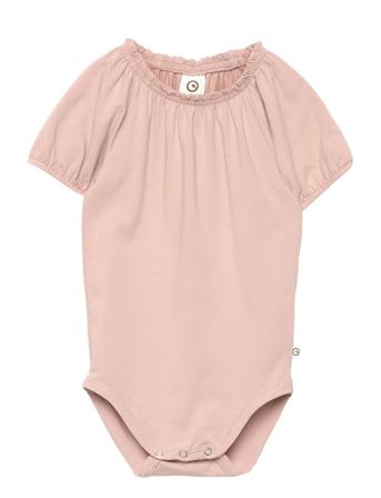 Cozy Me Bell S/S Body Bodies Short-sleeved Lyserød Müsli By Green Cotton