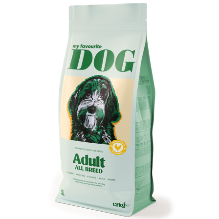 My favourite DOG - Adult Dog Regular Kylling 12 kg - Hund - Hundefôr & hundemat - Tørrfôr for hund - ZOO.no