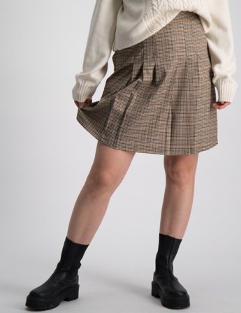 D-XEL PLEATED TENNIS SKIRT Brun Kjolar Tjej - Kids Brand Store