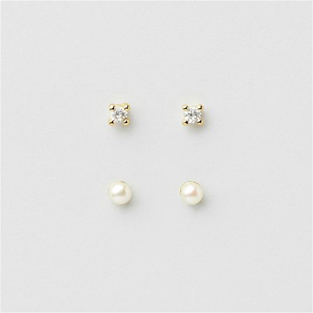 Bling Pearl Studs Multipack