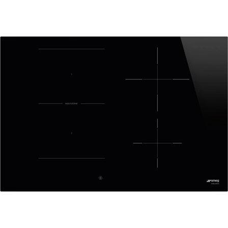 Smeg SI1M4744D Classic Induktionskogeplade 70 cm, sort | KitchenOne