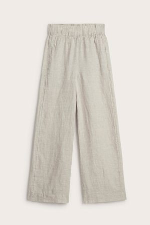 Kappahl | Linnebyxa | Beige