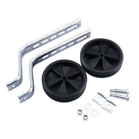 2X Universelle Barnesykkel Støttehjul Justerbare 12-20" Barnesykkel Gaver