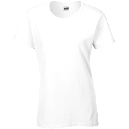 Gildan Dam/Kvinnor Heavy Cotton Missy Fit Kortärmad T-shirt
