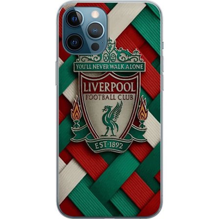 Yhteensopiva Puhelinkuori Apple Apple iPhone 12 Pro Max Liverpool Football Clubin tunnus, jossa You'll Never Walk Alone voimakkaassa graafisessa suunn