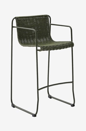 Kave Home - Jakkara - maurina 2-pack - Vihreä - Jakkarat - - Homeroom