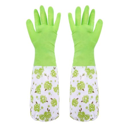 Rengøringshandsker 1 Par Tykke Anti-Skridsikre Snøreopvaskehandsker