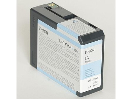 Epson T5805 - lys cyan - original - blekkpatron