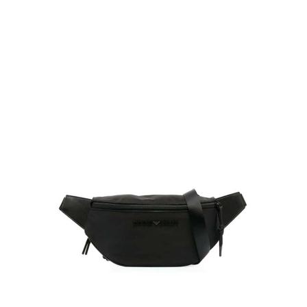 Emporio Armani, Belt Bags Zwart, Heren, Maat:ONE Size
