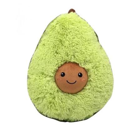 Söt Avokado Plysch I Flera Storlekar Comfort Food Kudde Toy