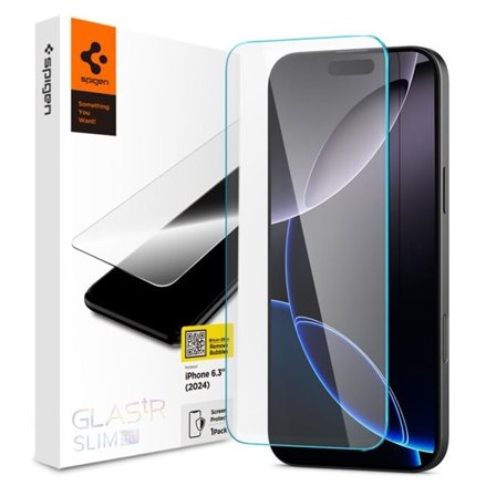 Spigen Glas.tR Slim hærdet glas til iPhone 16 Pro