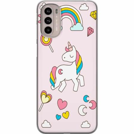 Motorola Moto G41 Mjukt Skal - Unicorn