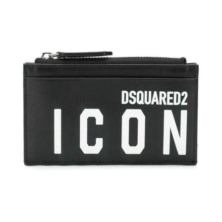 Dsquared2, Wallets ; Cardholders Czarny, Mężczyzna, Rozmiar: ONE Size