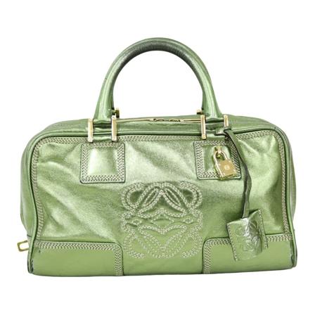 Loewe Pre-owned, Pre-owned Handbags Groen, Dames, Maat:ONE Size